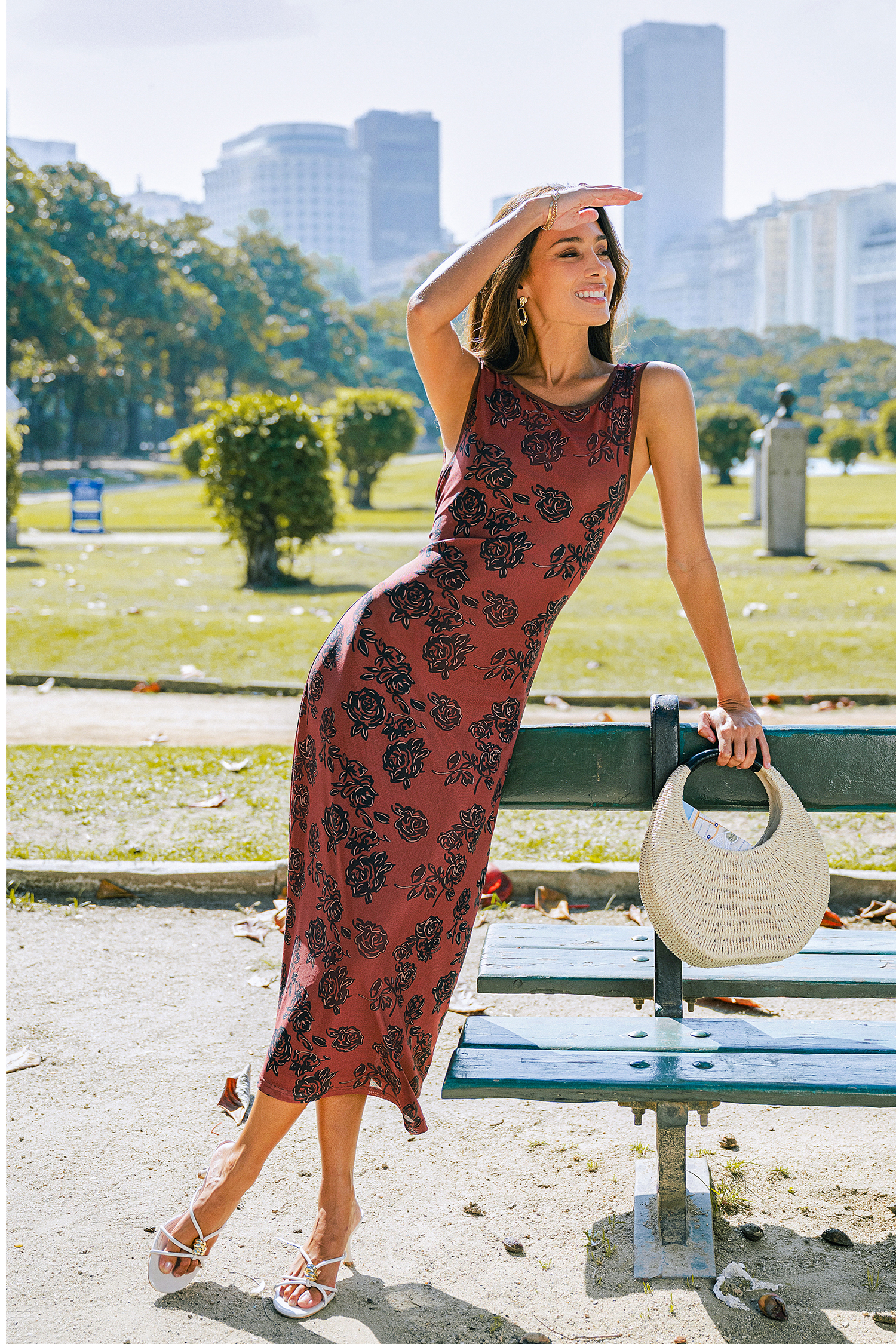 Main Event Floral Maxi Dress
