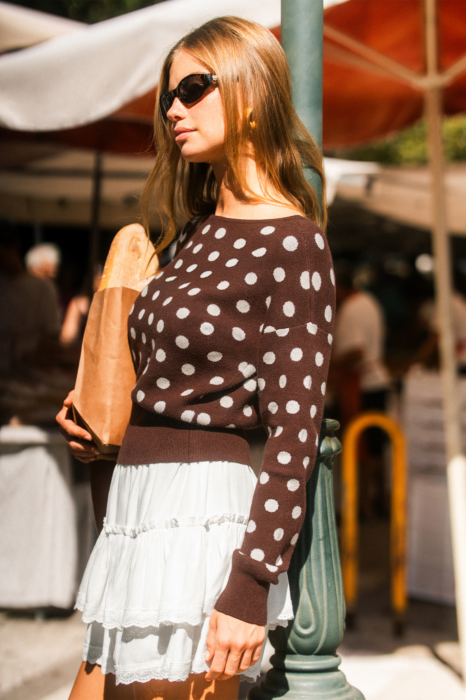 Maglione a pois perfetto