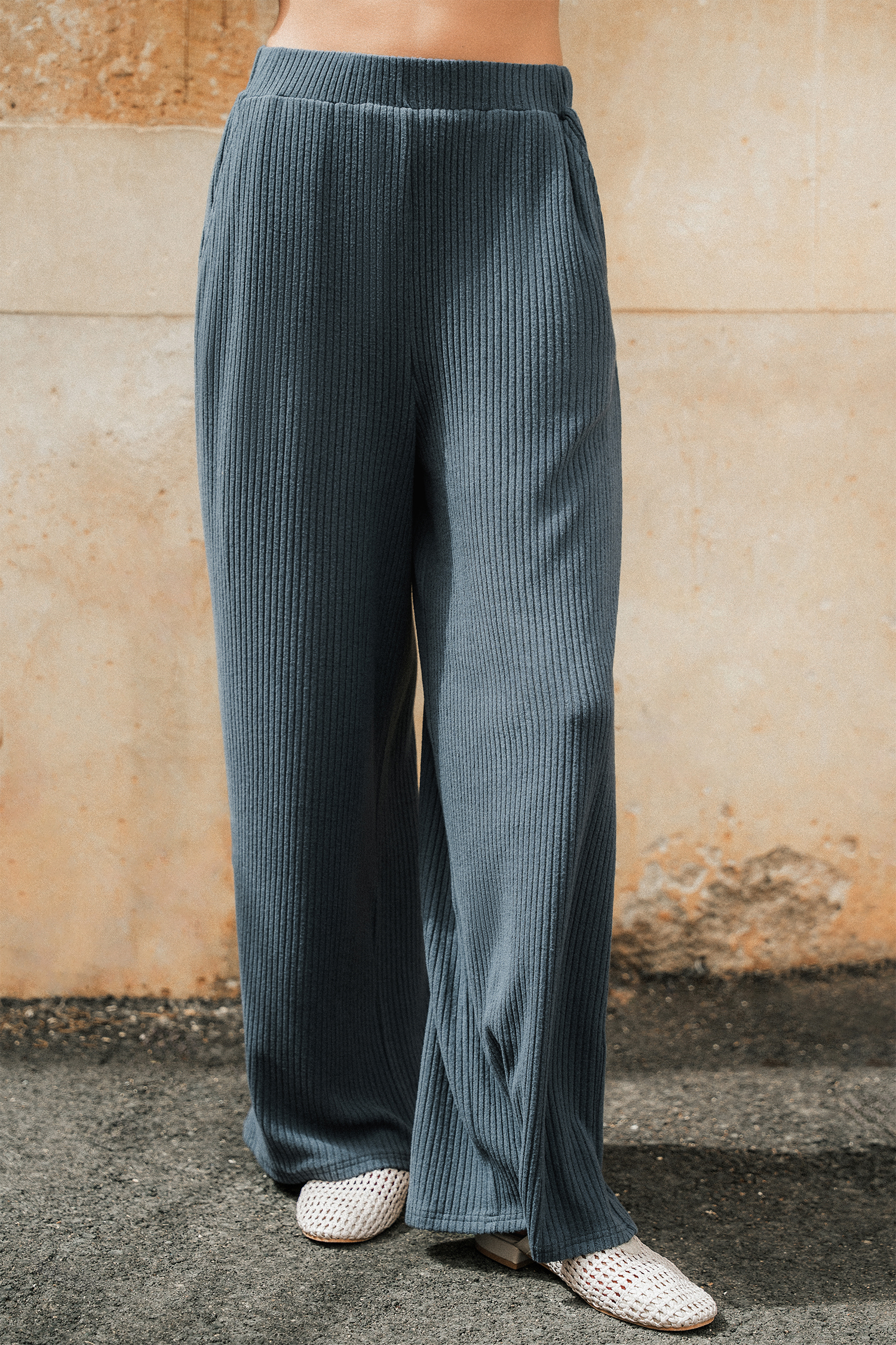 Twice as Nice Grey 2-Piece Sweat