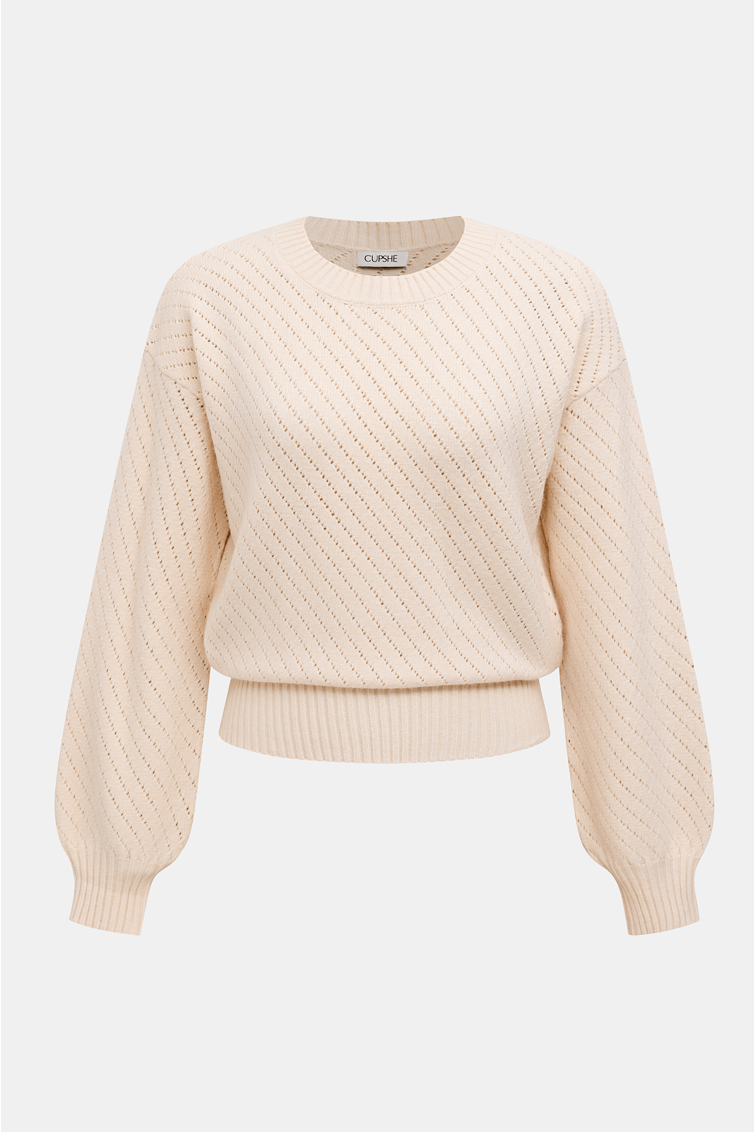 Maglione neutro con auguri calorosi