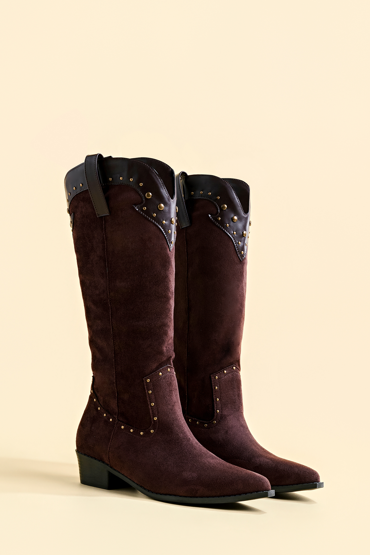Rodeo Ready Brown Cowboy Boots
