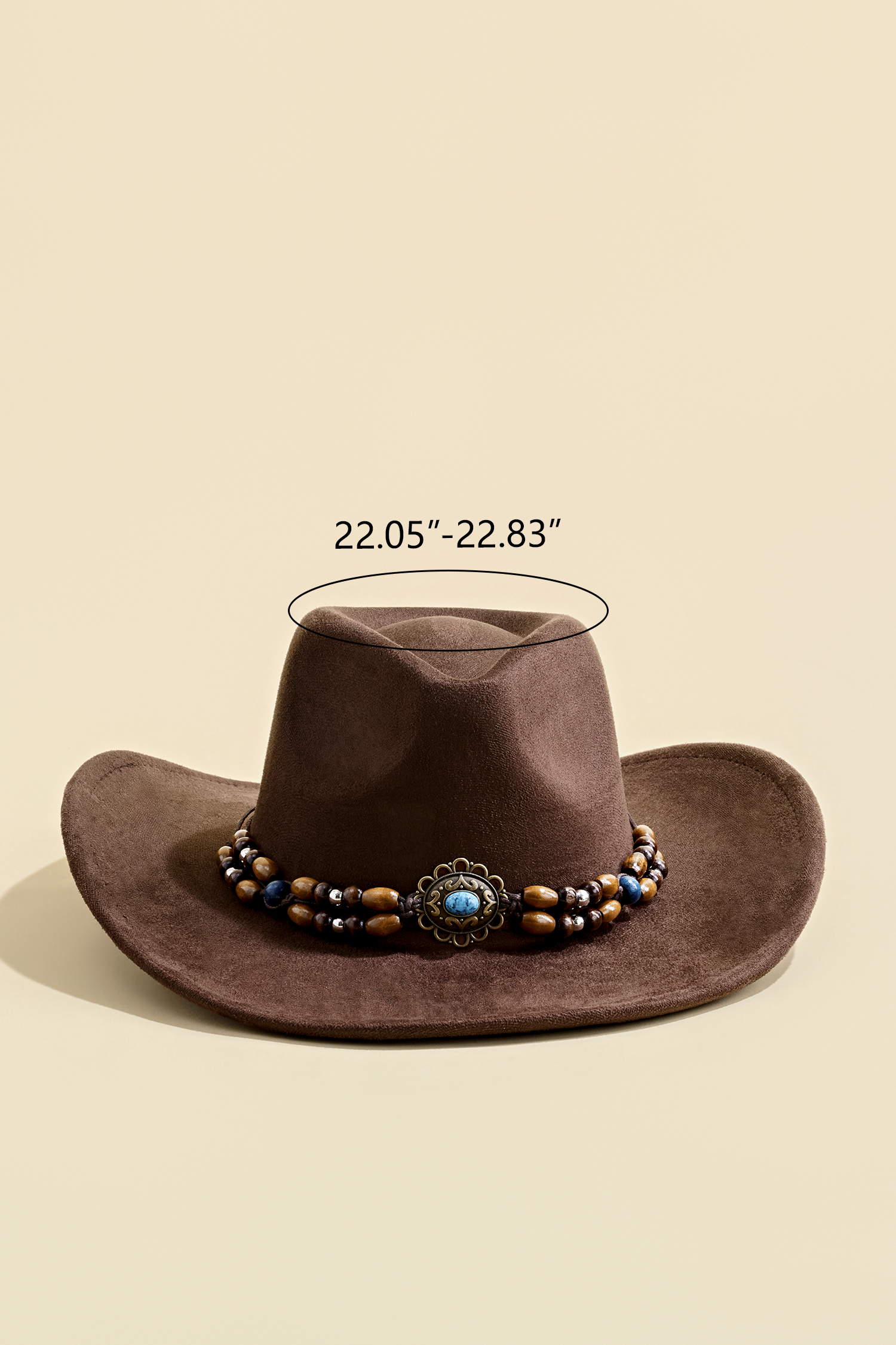 Western Belle Brown Hat