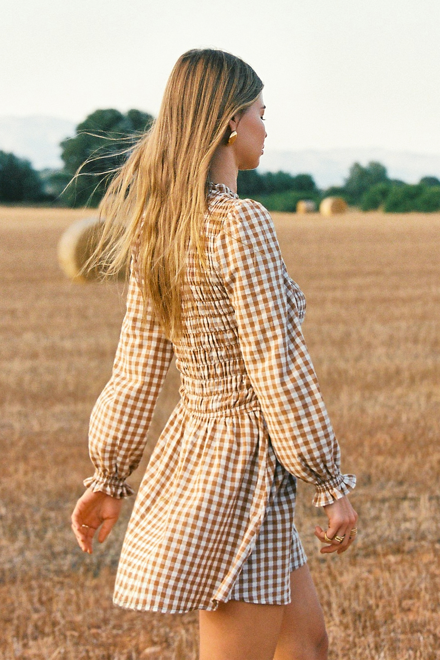 Sweet Jam Gingham Mini Dress