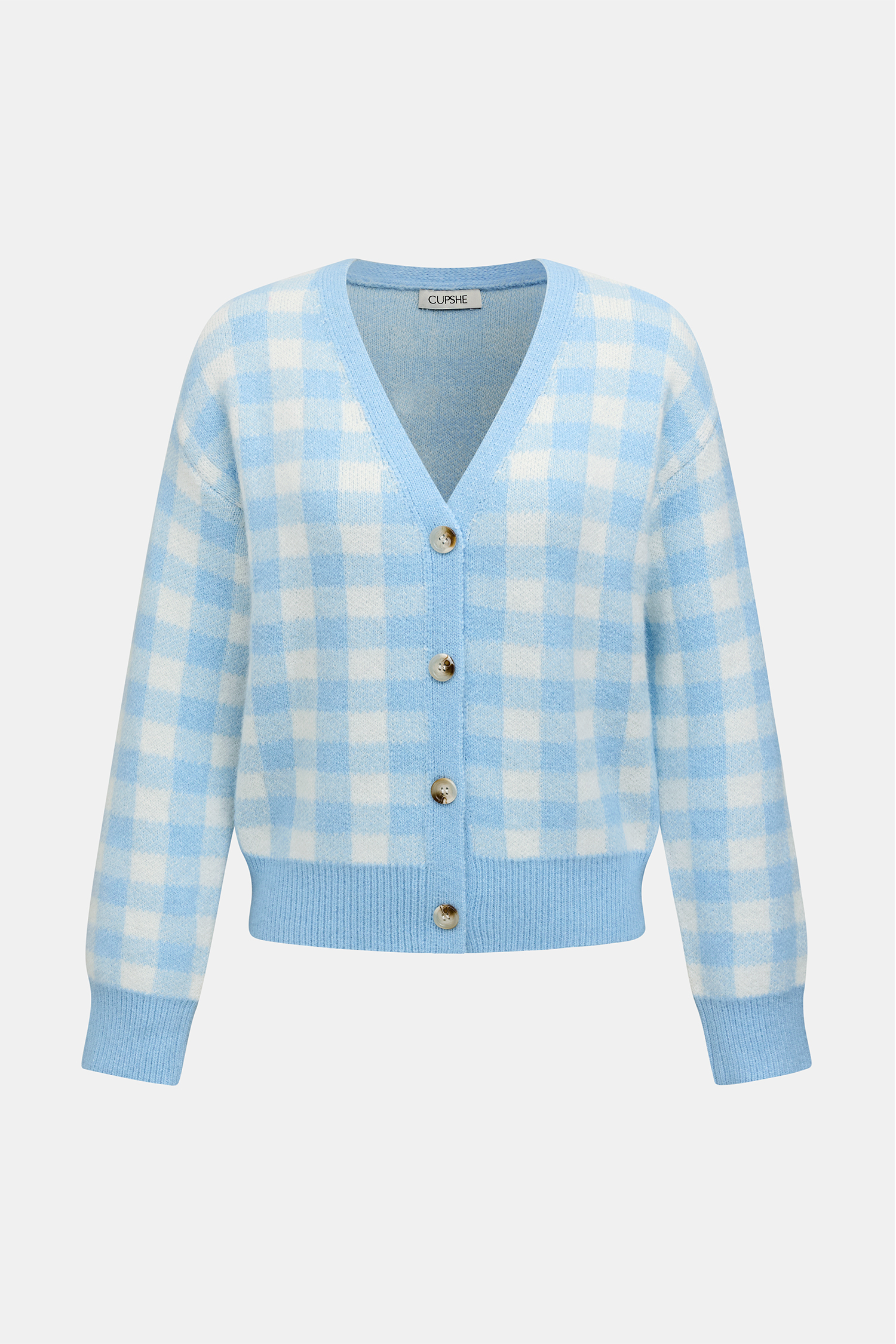 Cardigan a quadretti per jam session