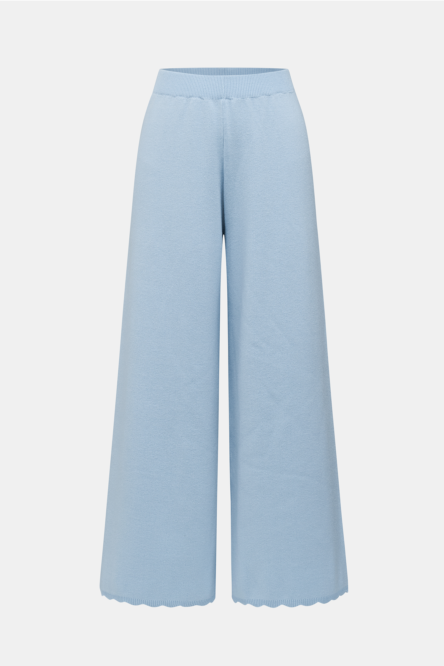 Pantaloni in maglia blu semplicemente adorabili