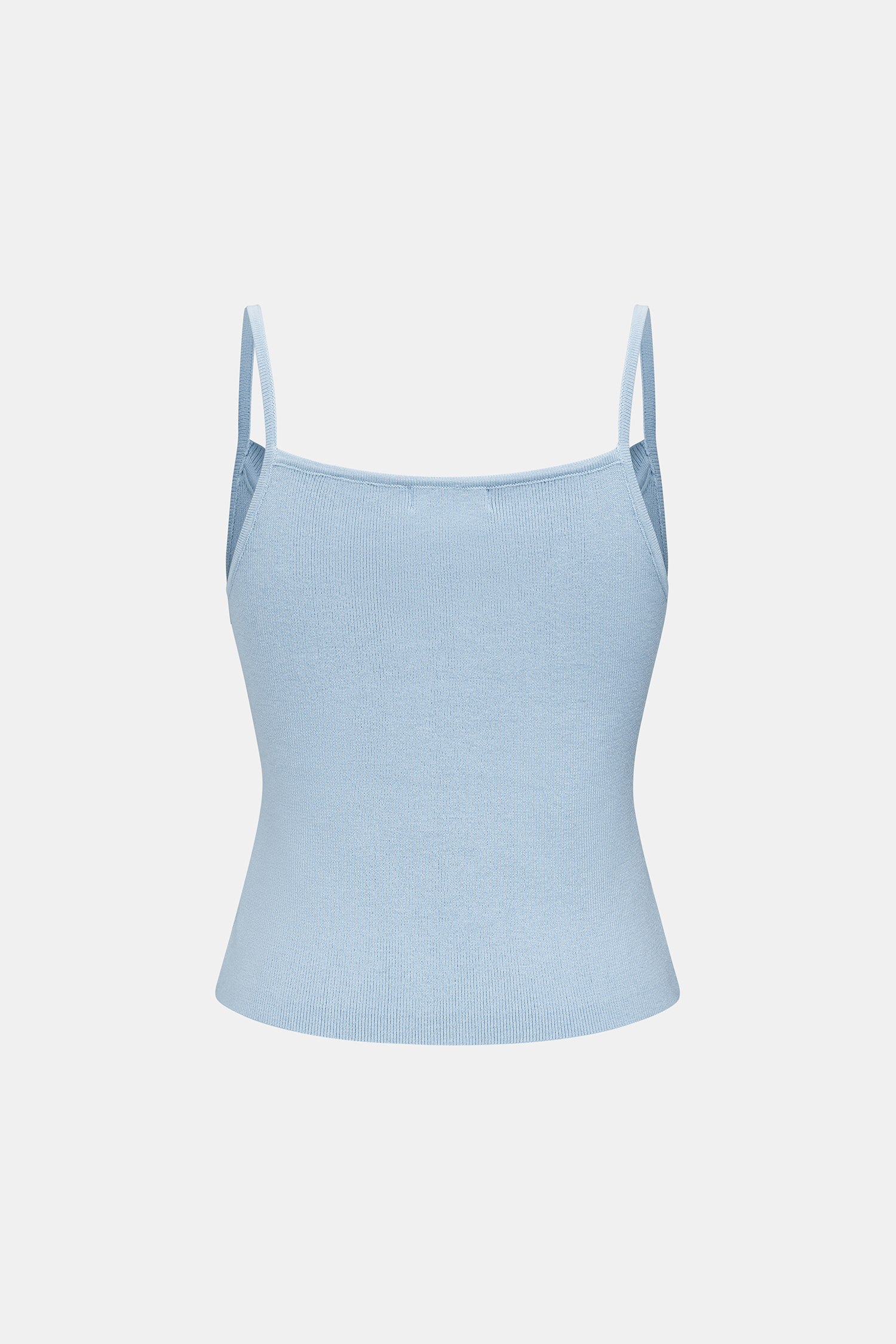 Top in maglia blu Just Lovely