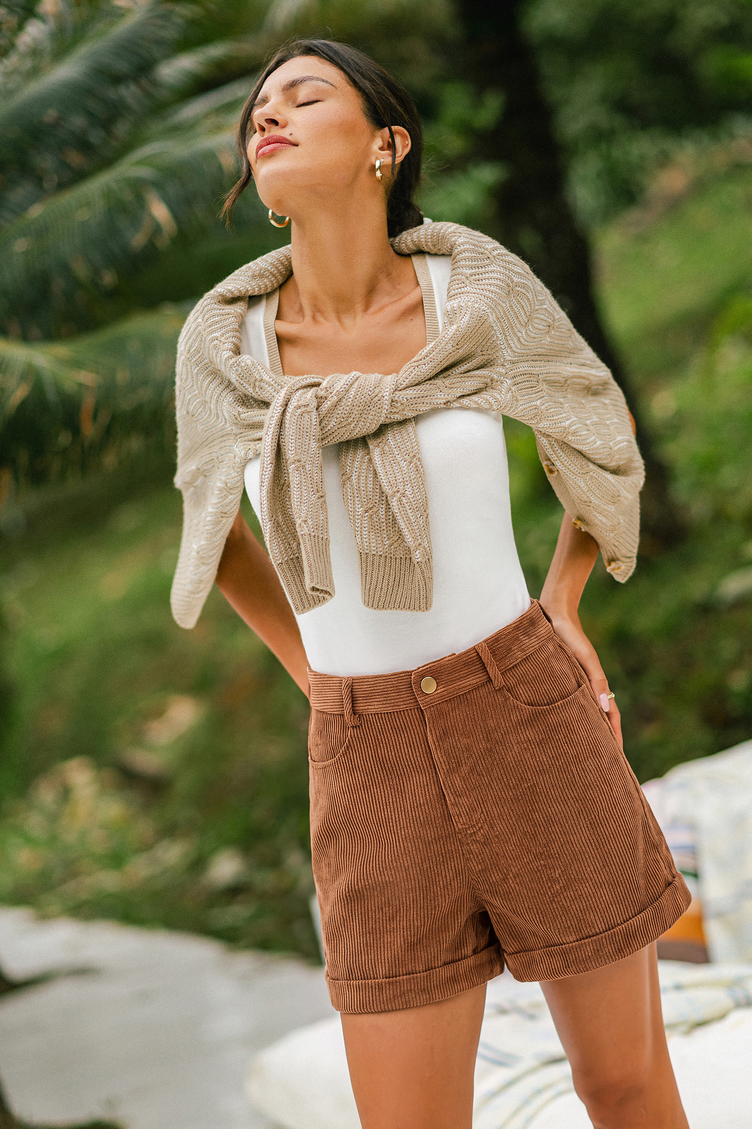 Vintage Soul Brown Shorts
