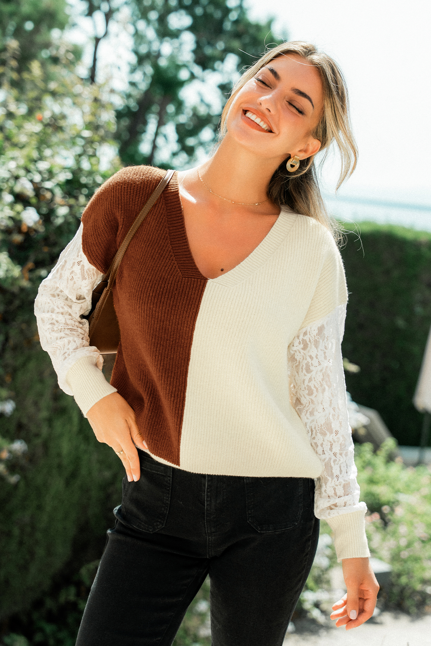 Different Strokes Colorblock Sweater