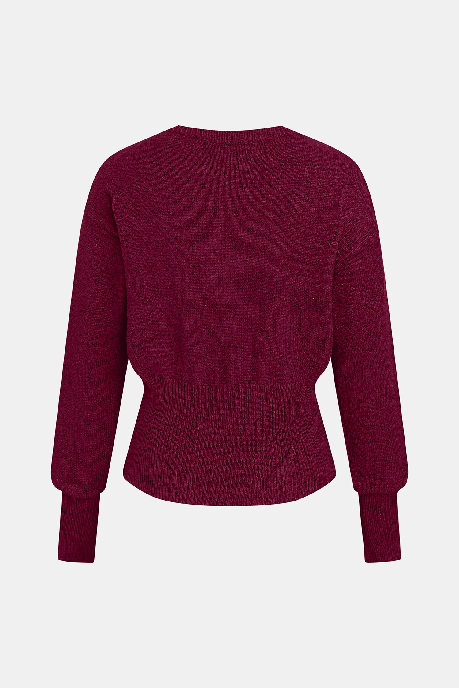 Unexpected Turn Red Cardigan