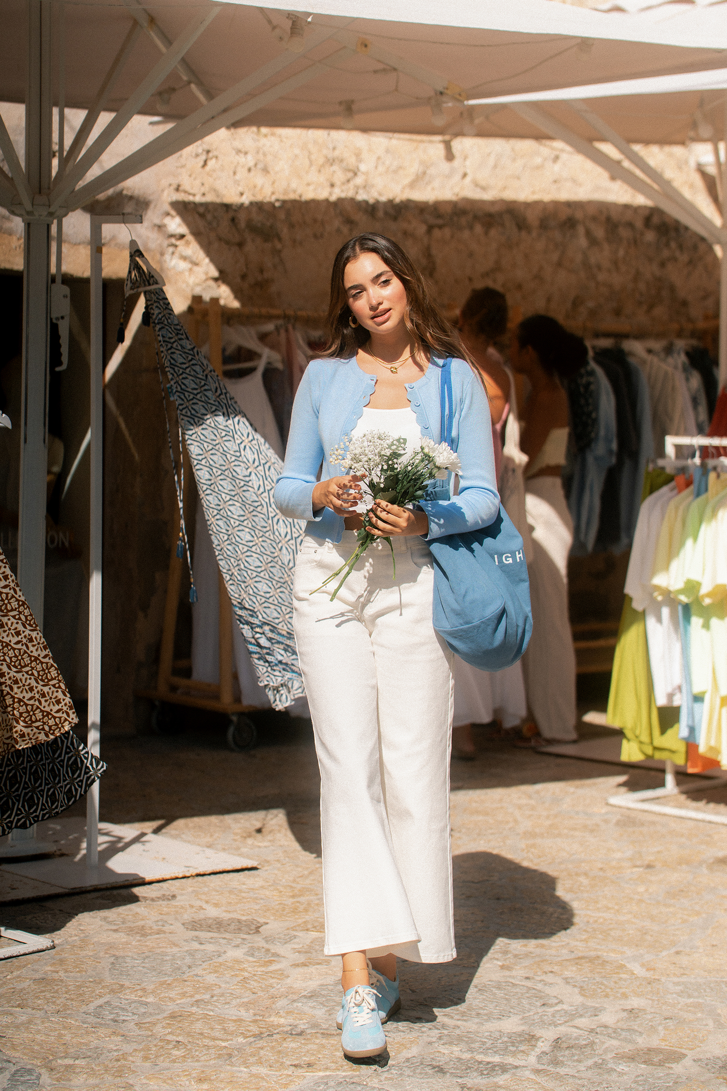 Quiet Moments Blue Cardigan