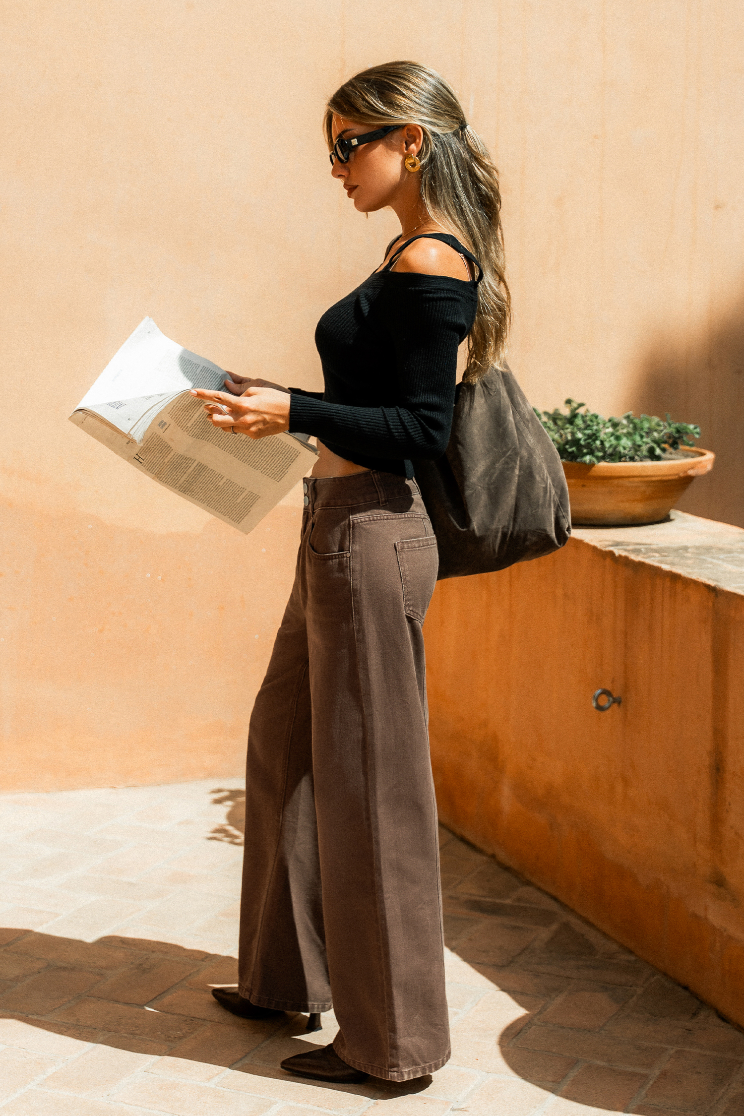 Lucky Spur Brown Jeans