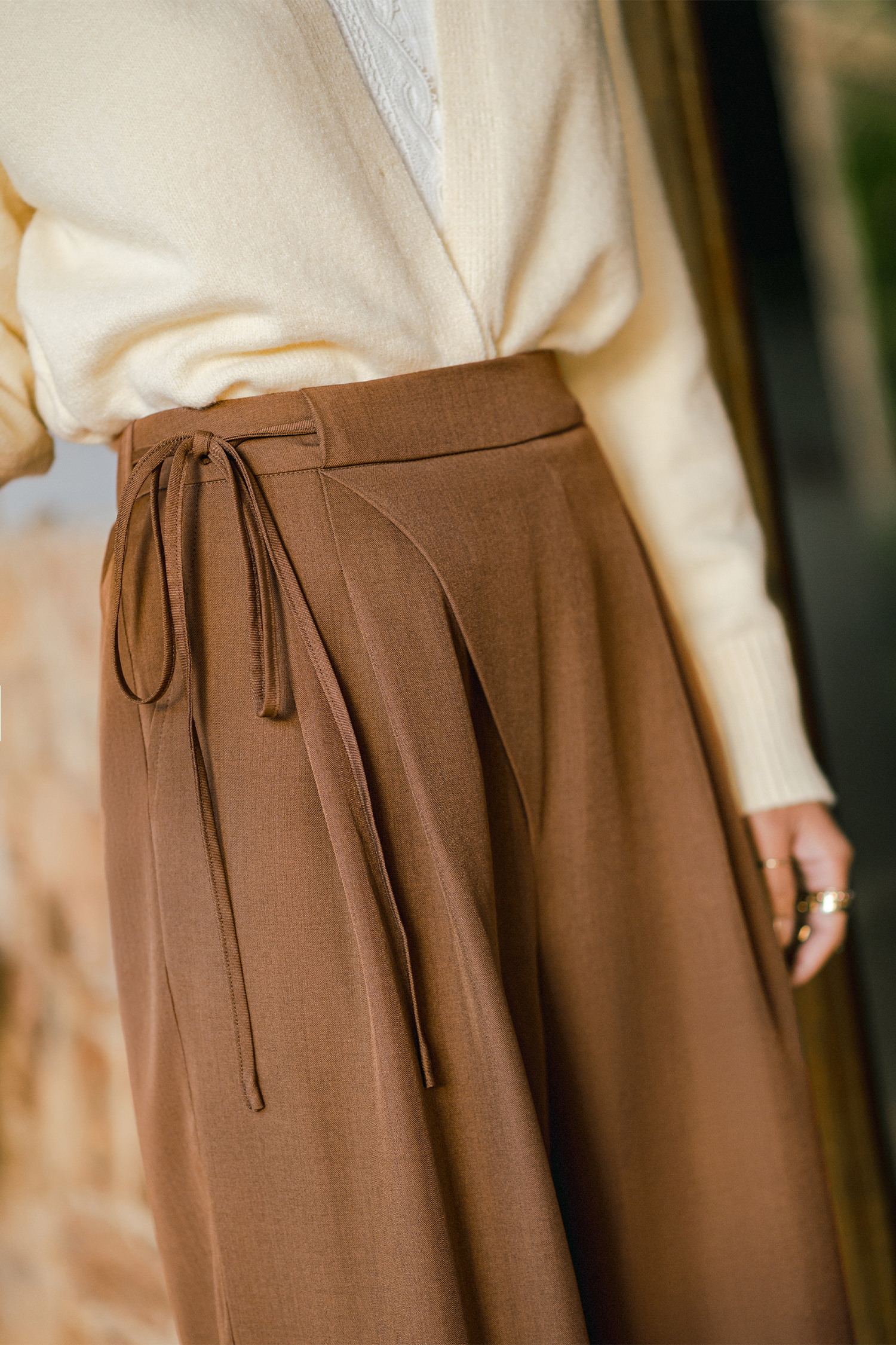 It Girl Energy Brown Pants