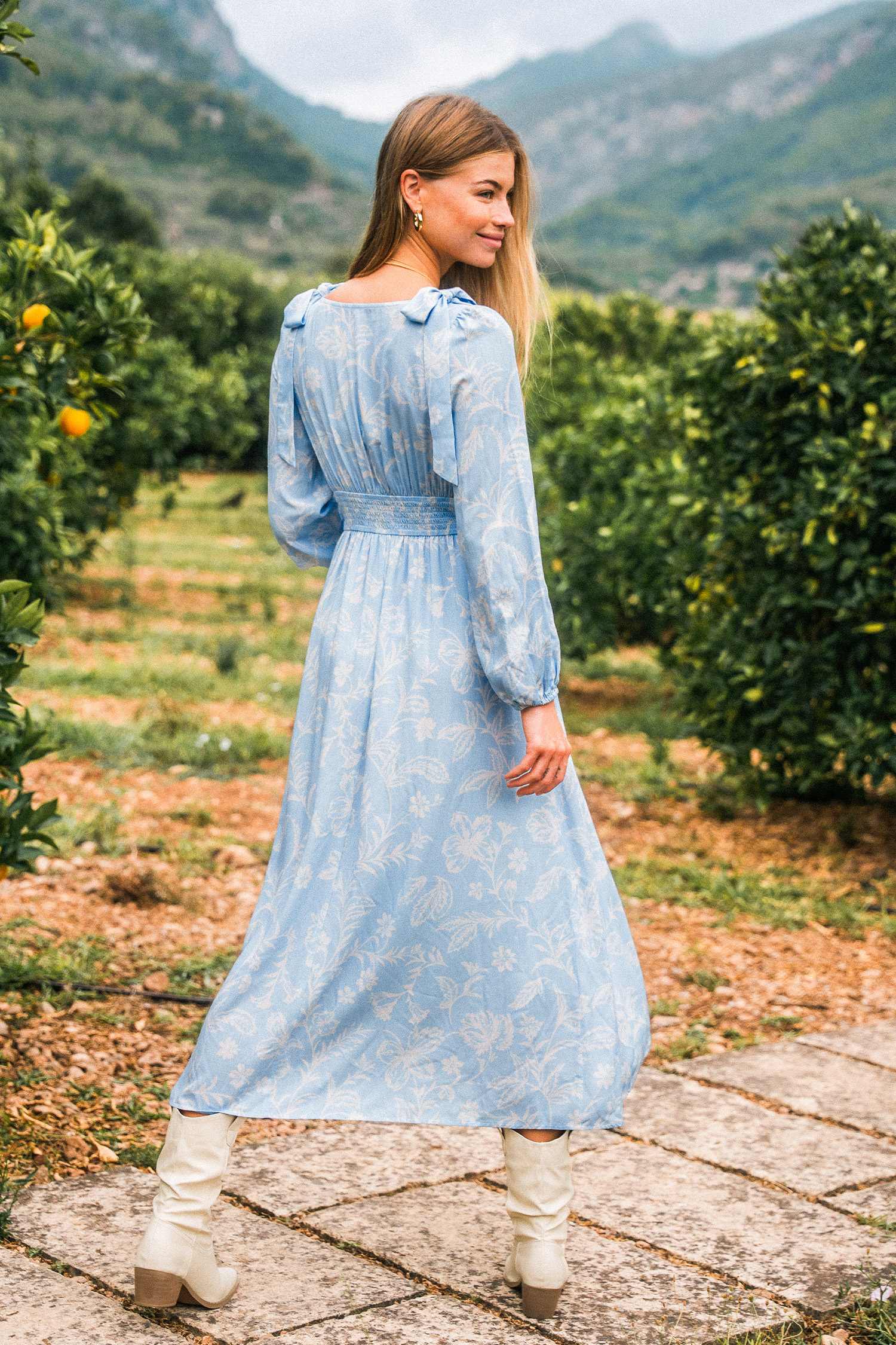 Romanticize It Floral Maxi Dress