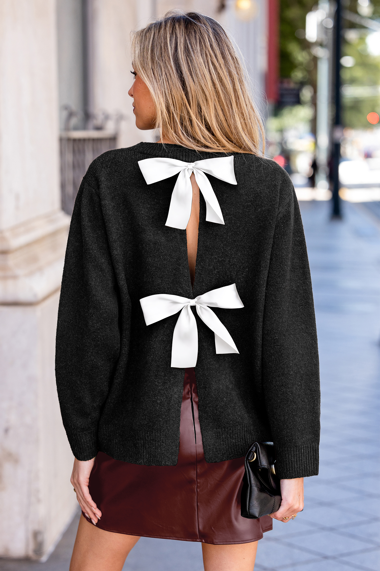Cocoa Comfort Black Jumper