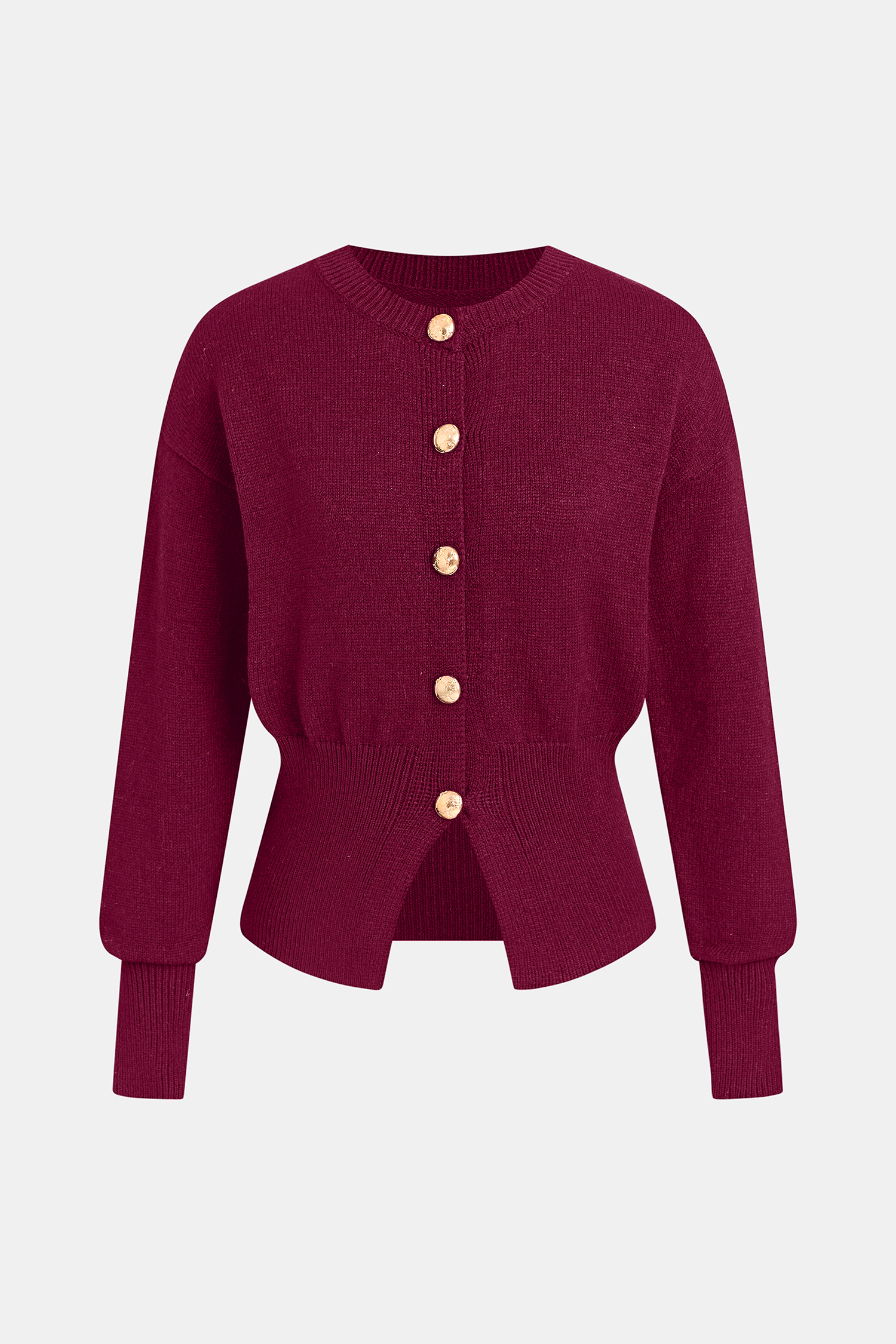 Unexpected Turn Red Cardigan