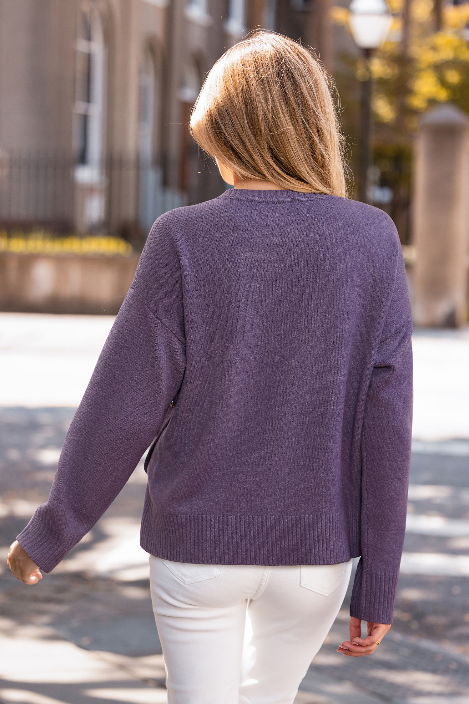 Have It All Purple Sweater
