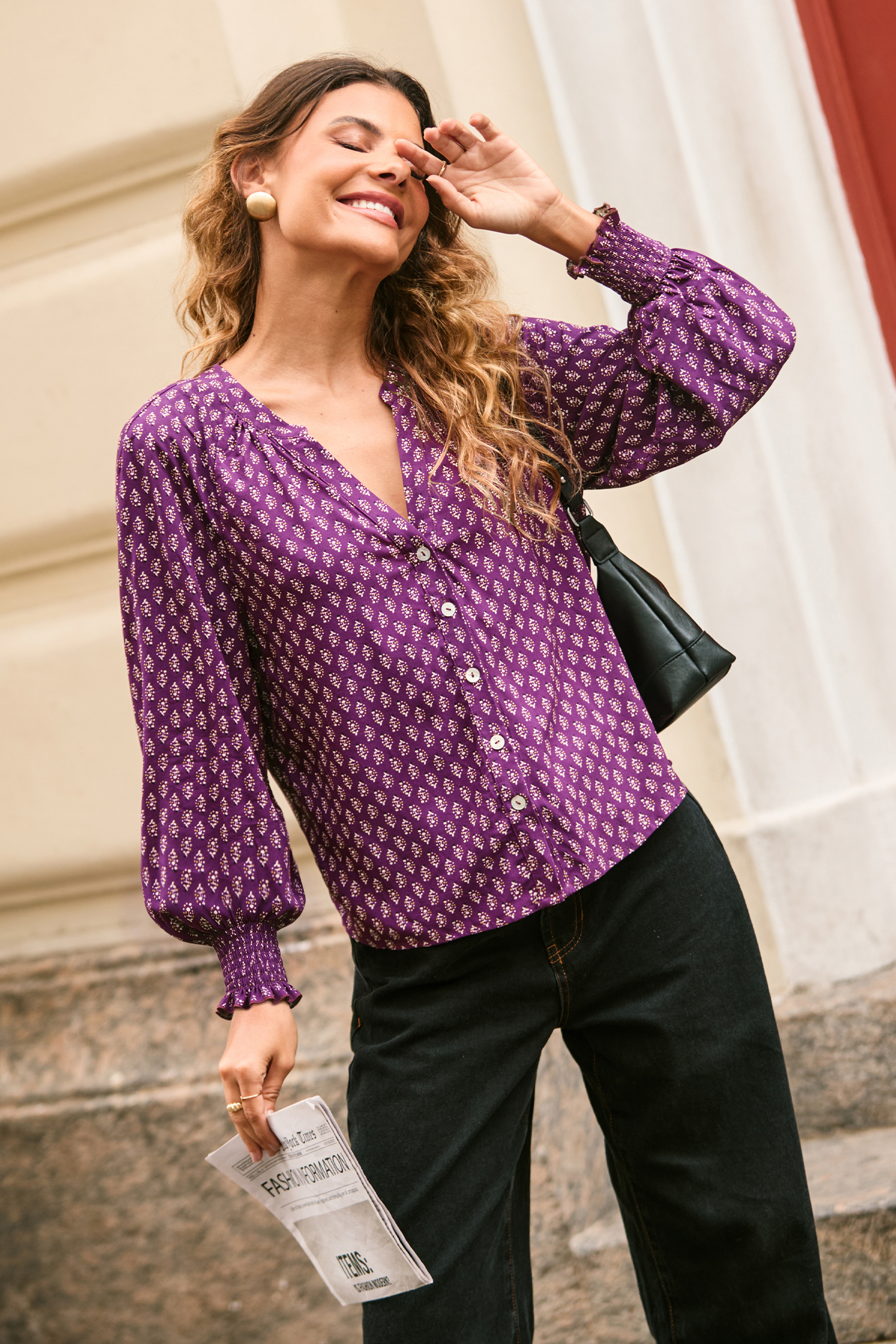 Out of the Ordinary Floral Blouse