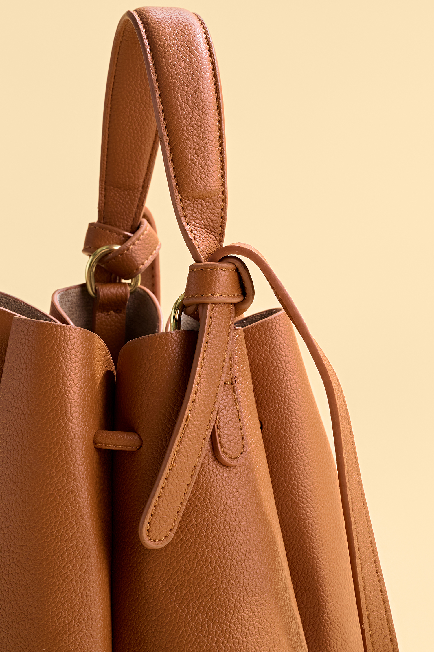 Tag Along Faux Leather Bag
