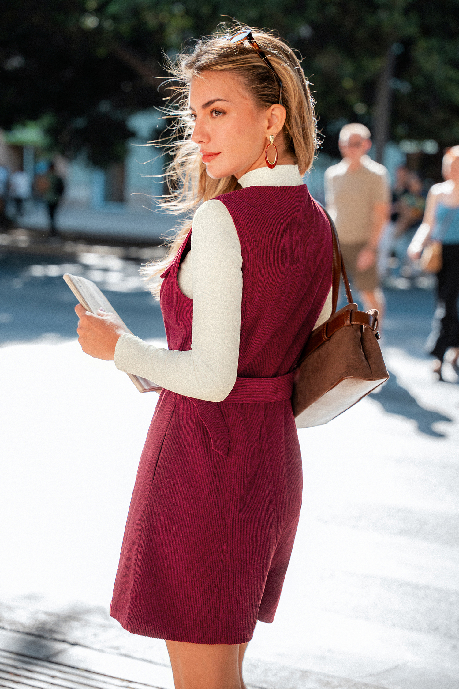 In the City Red Mini Dress