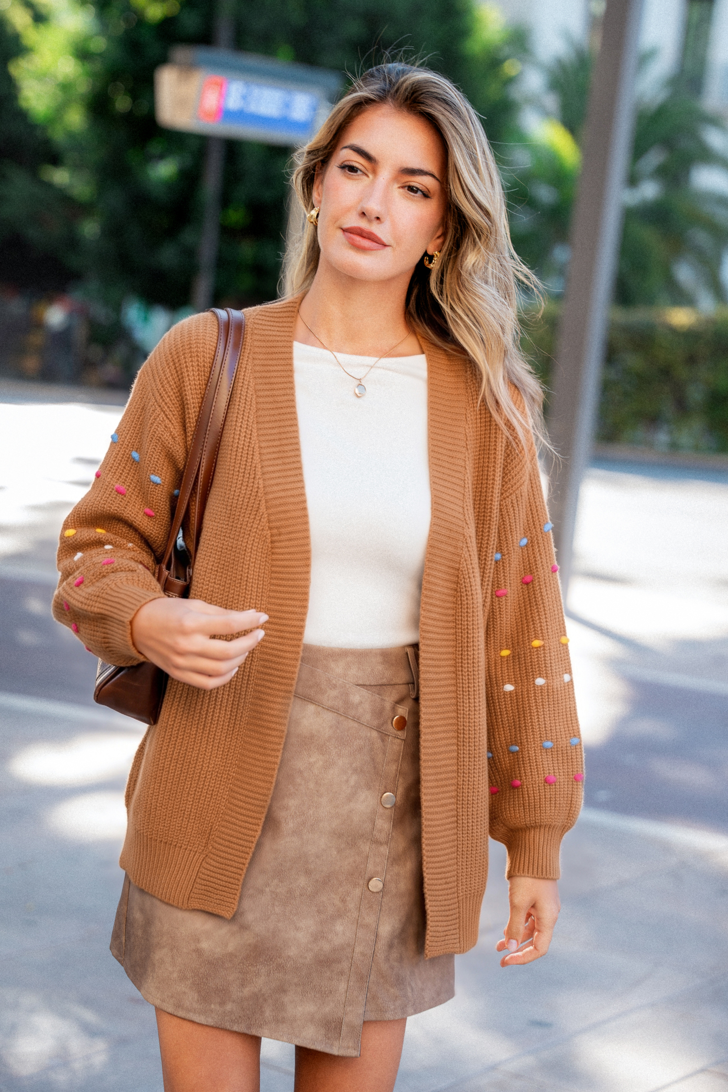 Unexpected Burnt Orange Cardigan