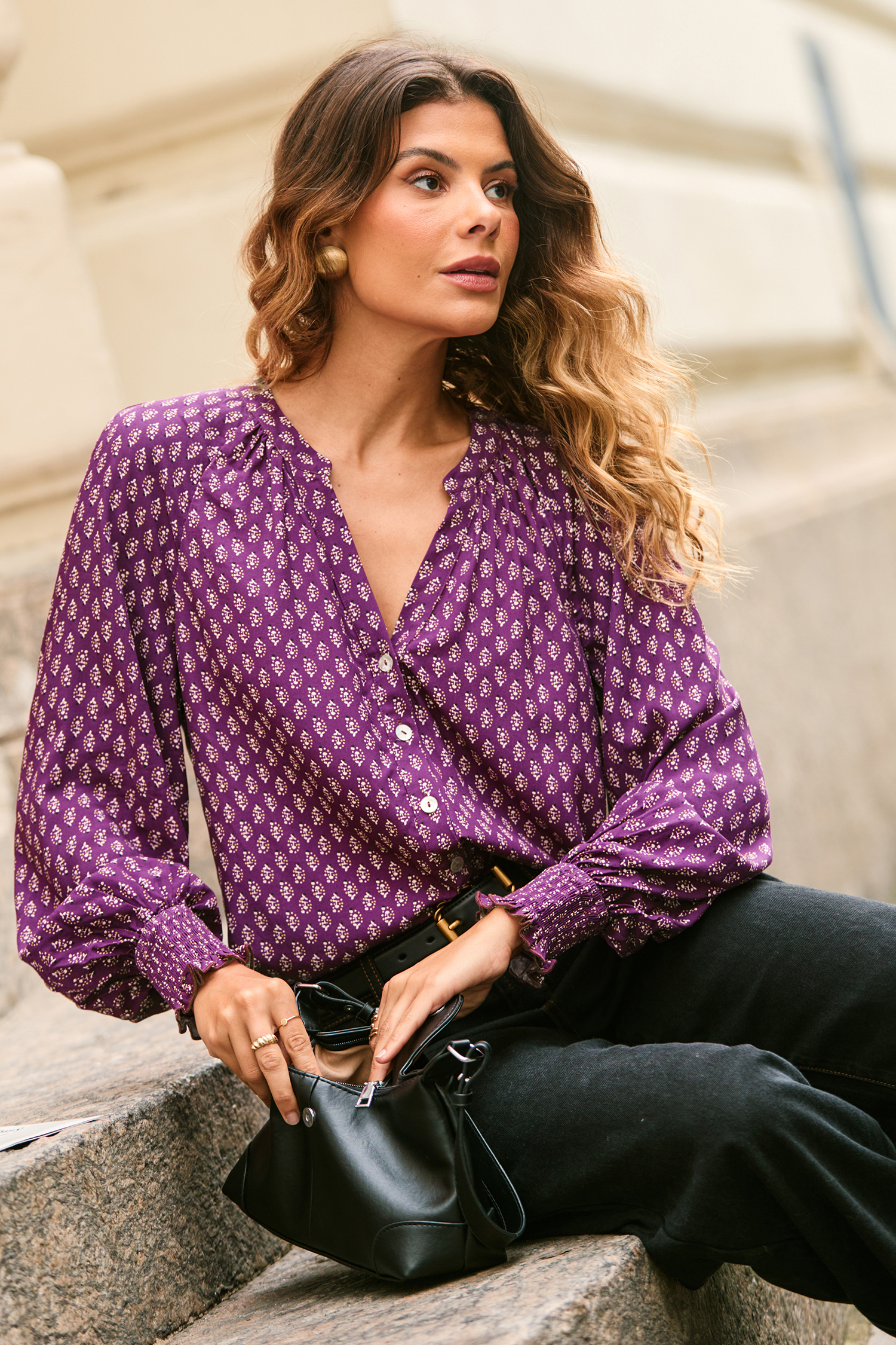 Out of the Ordinary Floral Blouse