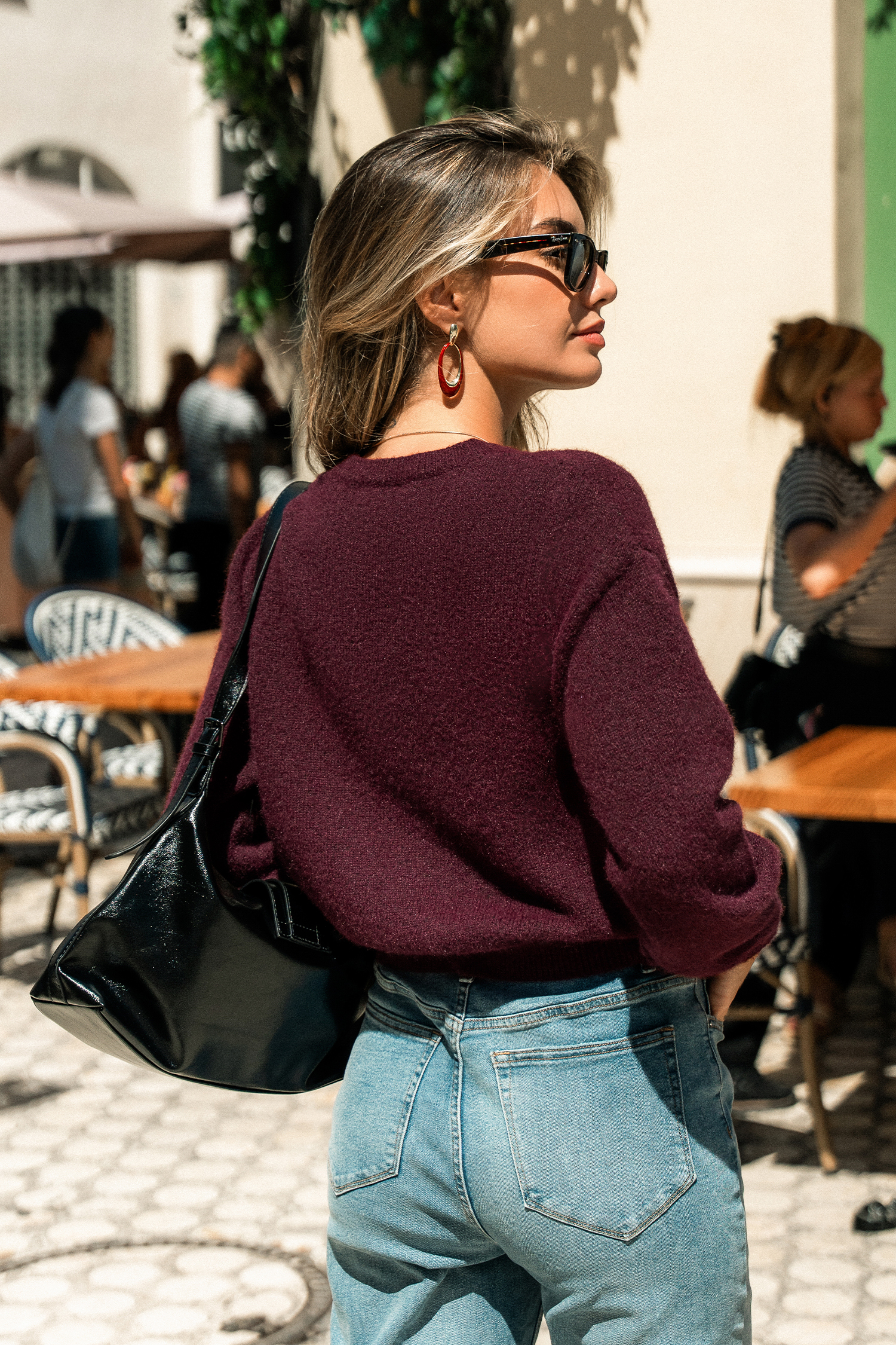 Fire Away Red Sweater