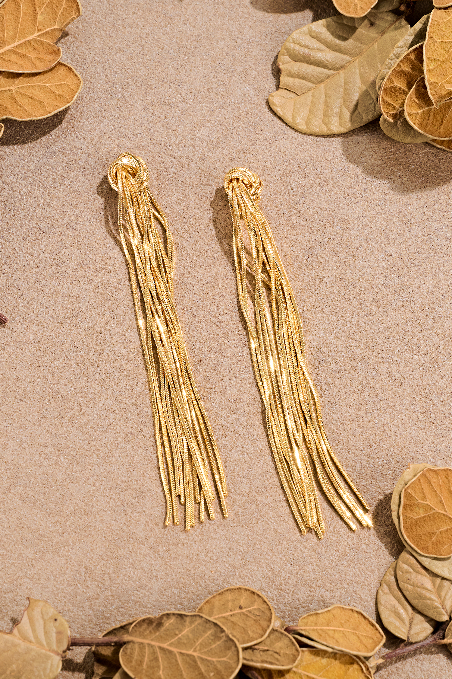 High Profile Gold-Tone Earrings