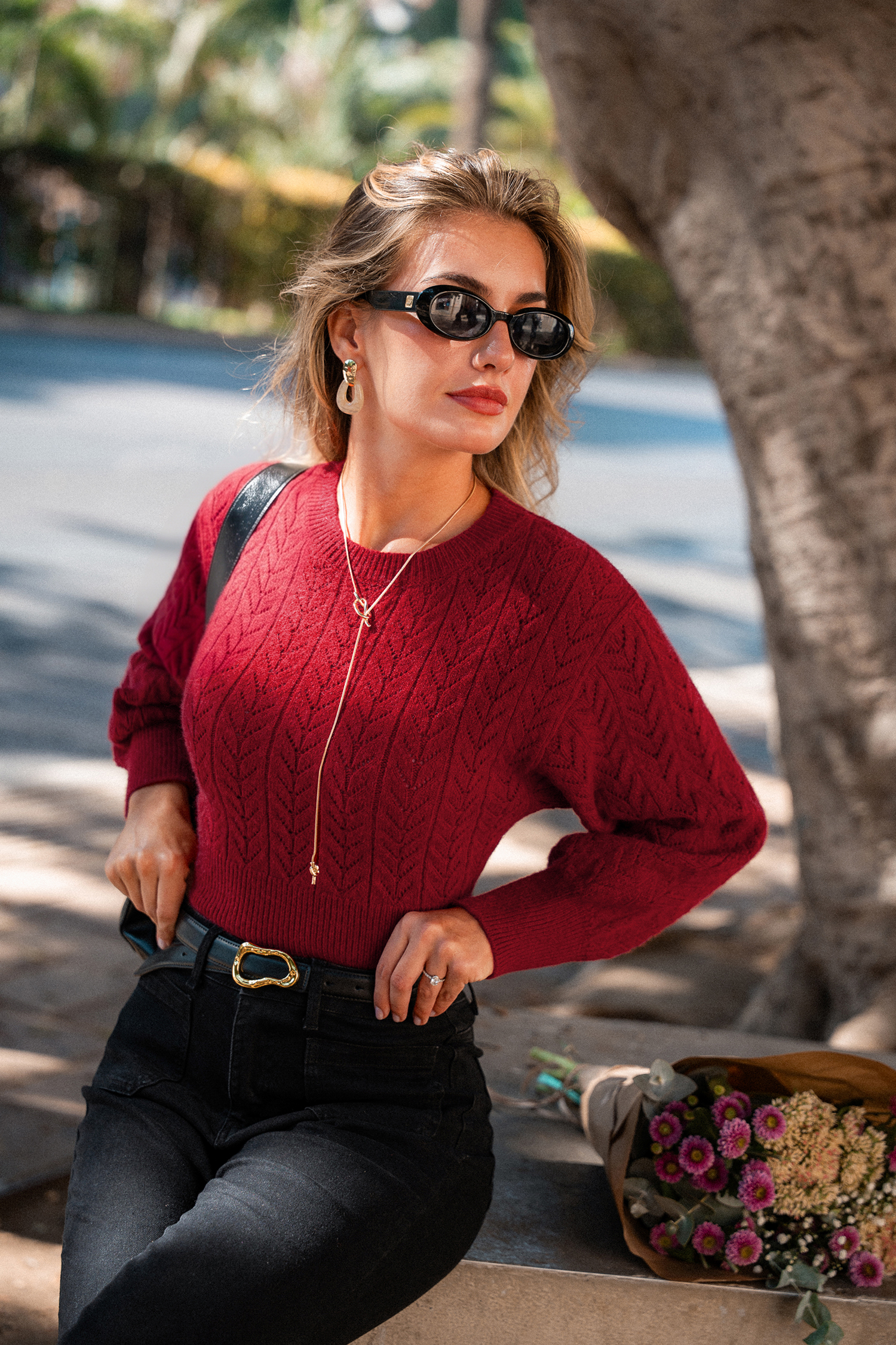 Stand Out Red Sweater