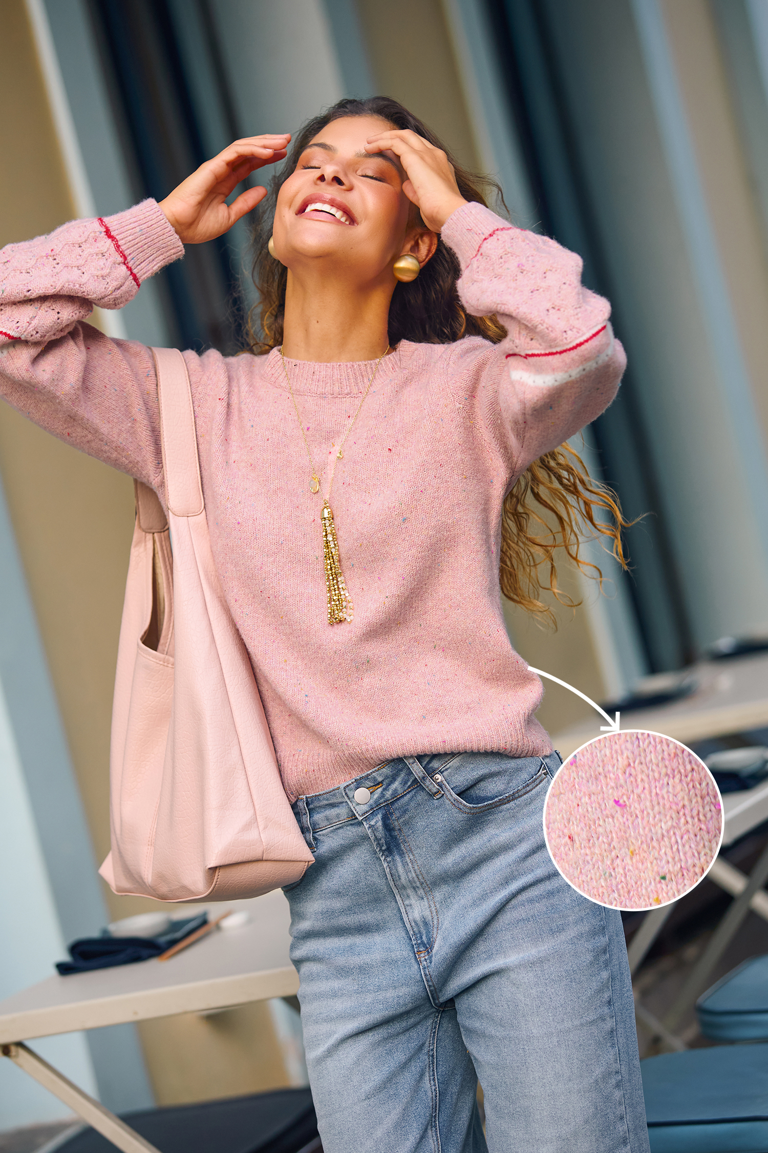 Fall Fair Pink Jumper