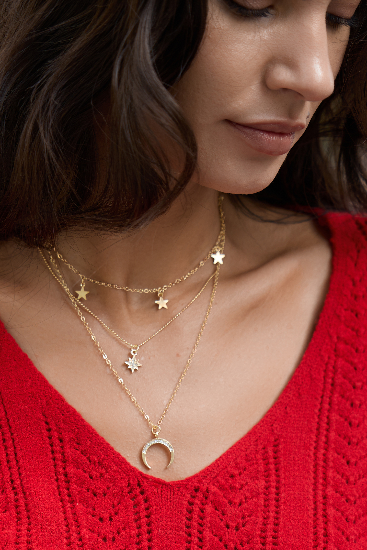 Under the Stars Gold-Tone Necklace
