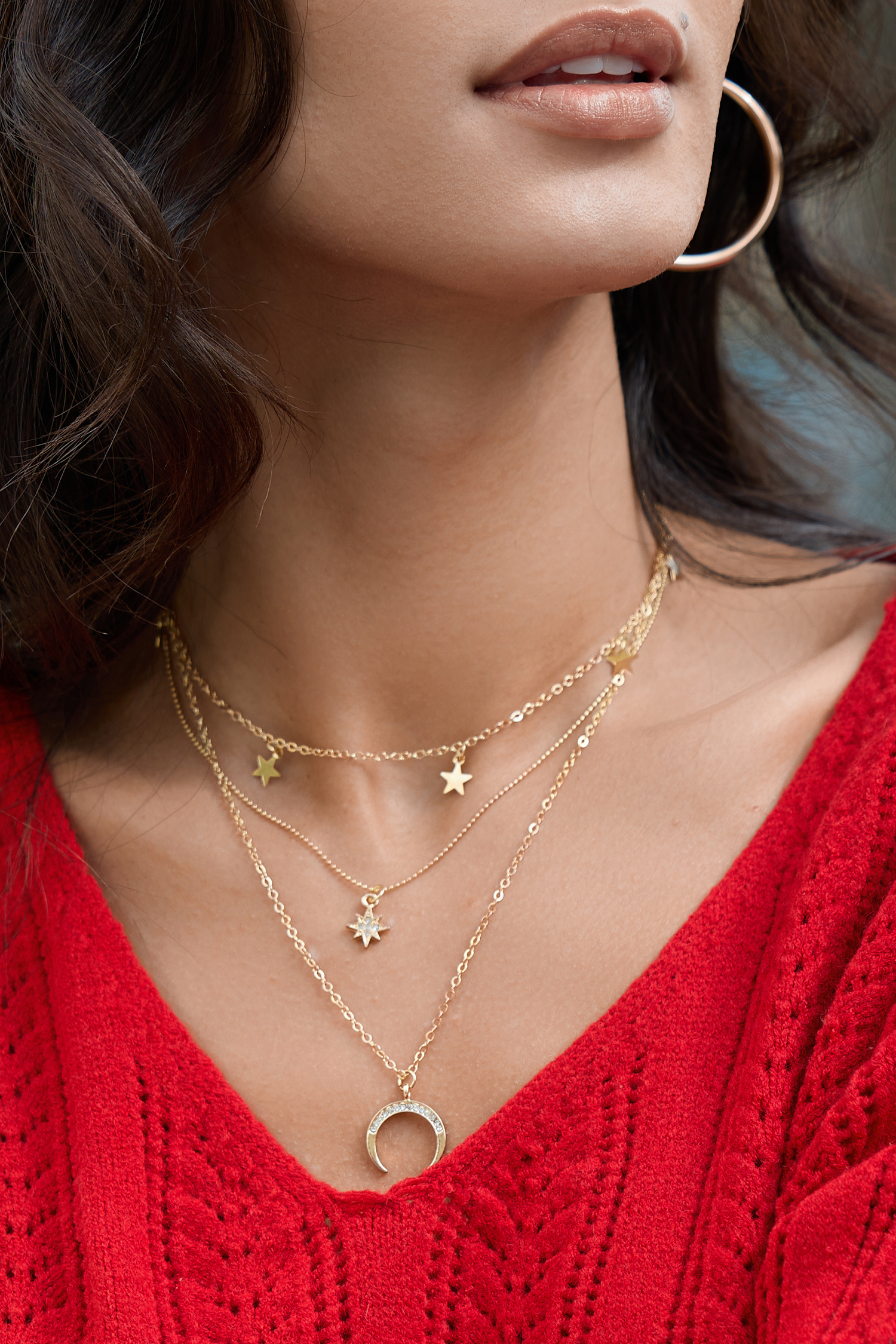 Under the Stars Gold-Tone Necklace