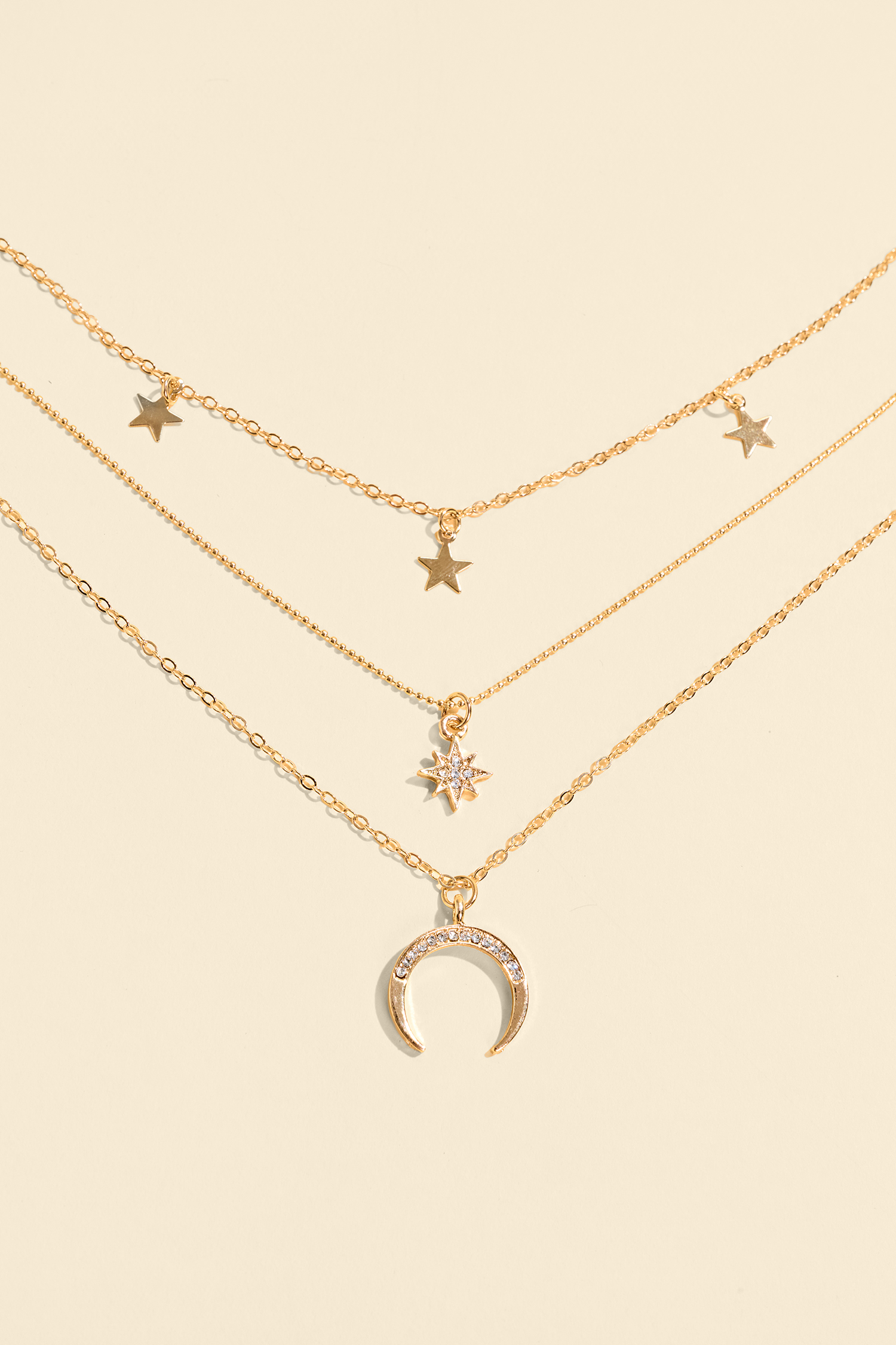 Under the Stars Gold-Tone Necklace