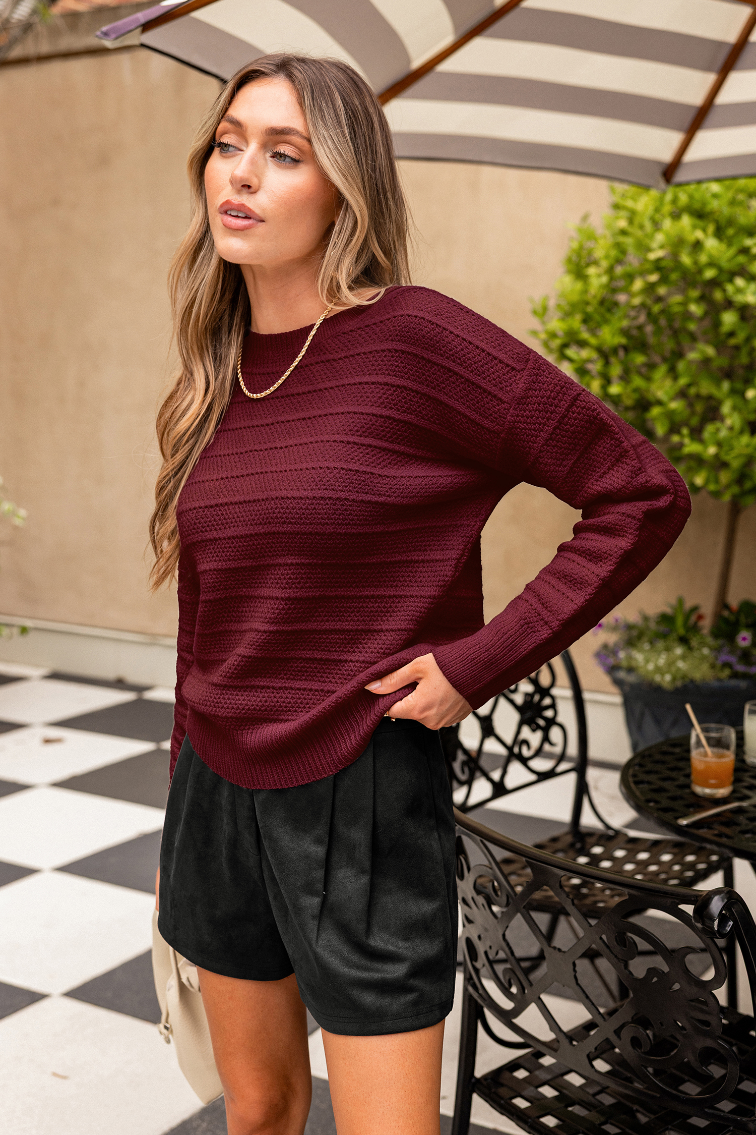 Love Interest Red Sweater
