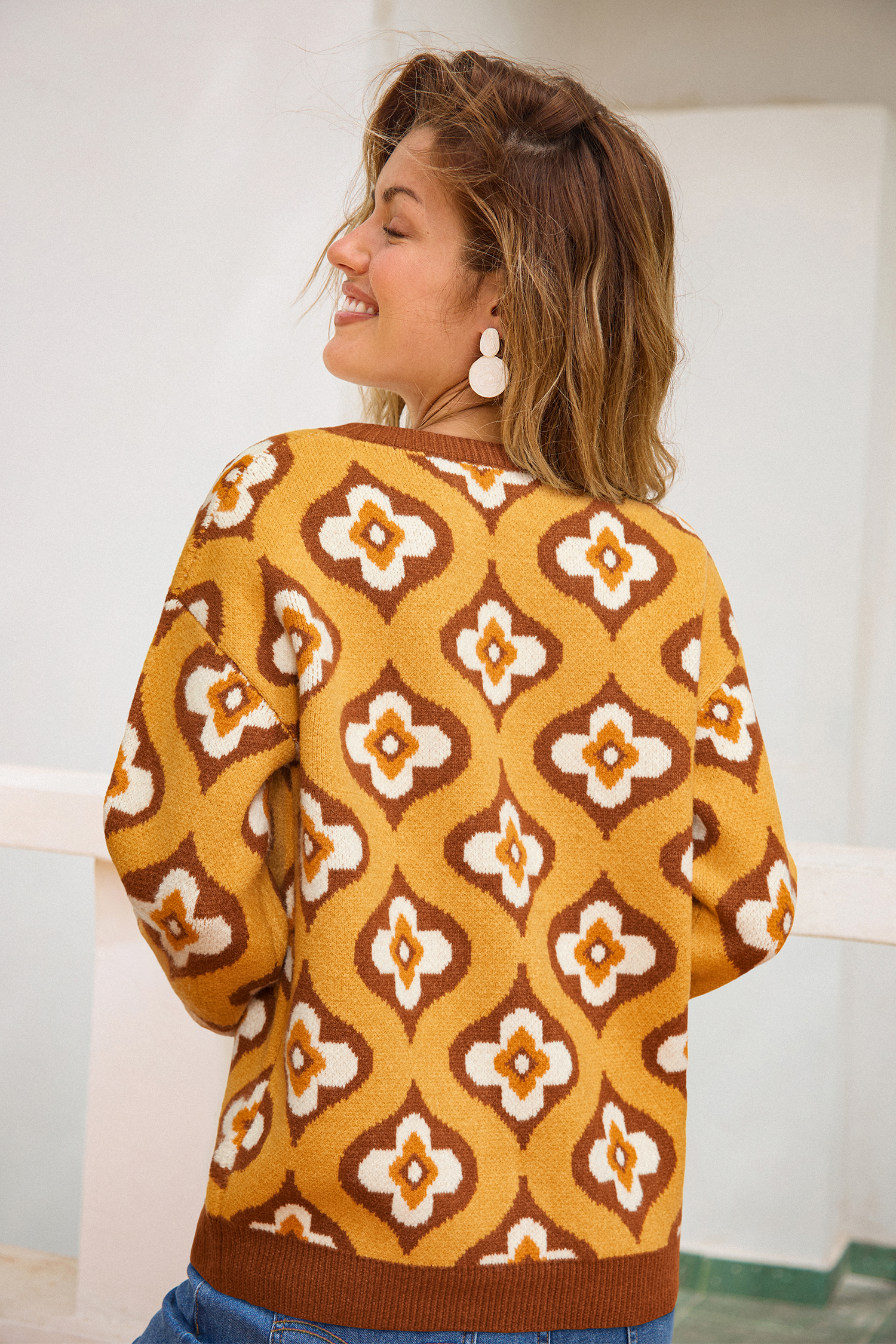 Back in Style Geo Cardigan